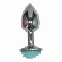 Plug Anal com Flor Lapidada na Base