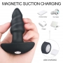 Plug Anal com Vibro Recarregável e Controle Love Arrow S-Hande