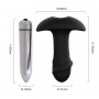 Plug Anal com Vibro Star Arrow S-Hande