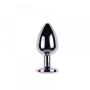 Plug Anal de Luxo em Alumínio com Pedra Lapidada 9,5x3,8 cm - Importado G Plug Anal de Luxo em Alumínio com Pedra Lapidada 9,5x3,8 cm - Importado G
