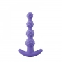 Plug Anal em Silicone com Bolinhas Beads