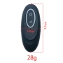 Plug Anal em Silicone com LED e 10 Modos de Vibração com Controle Remoto sem Fio