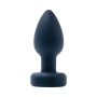 Plug Anal em Silicone com LED e 10 Modos de Vibração com Controle Remoto sem Fio