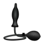Plug Anal Inflável Pêra Feito em Silicone Confortável