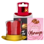 Six Ball Morango Bolinha Explosiva Beijavel Com 6 Unidades Soft Love