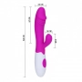 Snappy Pretty Love Vibrador Rabbit com 30 Vibrações