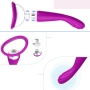 Sugador Poderoso com Vibrador Dupla Função Recarregável 