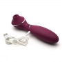 Sugador de Clitóris e Vibrador com Pulsação e Aquecimento Polly Plus