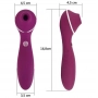 Sugador de Clitóris e Vibrador com Pulsação Polly Plus Sugador de Clitóris e Vibrador com Pulsação Polly Plus