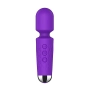 Varinha Mágica Recarregável com 20 Modos de Vibração e 8 Intensidades - Stacy Mini Cor:Roxo