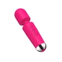 Varinha Mágica Recarregável com 20 Modos de Vibração e 8 Intensidades - Stacy Mini Pink Varinha Mágica Recarregável com 20 Modos de Vibração e 8 Intensidades - Stacy Mini Pink