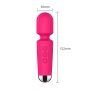 Varinha Mágica Recarregável com 20 Modos de Vibração e 8 Intensidades - Stacy Mini Pink Varinha Mágica Recarregável com 20 Modos de Vibração e 8 Intensidades - Stacy Mini Pink