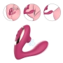 Vibrador 2 em 1 Ponto G e Clitóris com 10 Modos de Pulsações e Vibrações Pink Vibrador 2 em 1 Ponto G e Clitóris com 10 Modos de Pulsações e Vibrações Pink