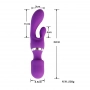 Vibrador 3 em 1 Ponto G e Clitóris Recarregável com 3 Motores e 7 Modos de Vibração