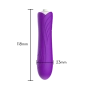 Vibrador Bullet com Relevo Estriado Lovelines