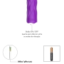 Vibrador Bullet com Textura em Gomos Lovelines