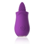 Vibrador com Estimulador Clitoriano Língua Mágica