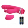 Vibrador com Língua Estimuladora Penetrável para Sexo Oral em Silicone Toque Aveludado