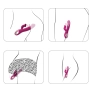 Vibrador com Movimento de Dedilhar e Estimulador Clitoriano Vibrador com Movimento de Dedilhar e Estimulador Clitoriano