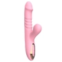 Vibrador com Movimento Vai e Vem Ponto G e Clitóris com Pulsação e Vibração Recarregável