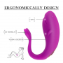 Vibrador com Ponta Dupla Recarregável com Controle Remoto - Importado Vibrador com Ponta Dupla Recarregável com Controle Remoto - Importado