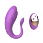 Vibrador com Ponta Dupla Recarregável com Controle Remoto - Importado