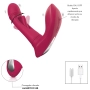 Vibrador de Calcinha 3 em 1 Estimulação Ponto G e Controle Remoto Vermelho Vibrador de Calcinha 3 em 1 Estimulação Ponto G e Controle Remoto Vermelho