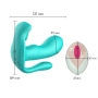 Vibrador de Calcinha com Controle Remoto e Aquecimento Roxo