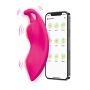 Vibrador de Calcinha Controlaro Via APP com 10 Modos de Vibração Borboleta Buzzy Cor:Pink