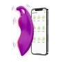 Vibrador de Calcinha Controlaro Via APP com 10 Modos de Vibração Borboleta Buzzy Cor:Pink