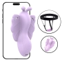 Vibrador de Calcinha Formato de Borboleta Controle a Longa Distância Via App - Sora