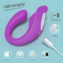 Vibrador de Casal Recarregável Roxo - Ribbon Pro - S - Hande Vibrador de Casal Recarregável Roxo - Ribbon Pro - S - Hande