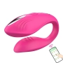 Vibrador de Casal Via App com 9 Modos de Vibração Pink - ELA