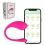 Vibrador de Casal Via App Em Formato de U Com 9 Potentes Modo de Vibração