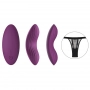 Vibrador Bluetooth por Aplicativo com Calcinha Svakom Edeny