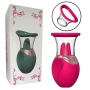 Vibrador de Clitóris com Língua Estimuladora e Sucção - SI