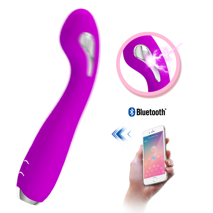 Vibrador de Ponto G com Choque e Controle via App - Homunculus - Pretty Love