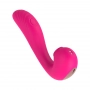 Vibrador de Ponto G Com Pulsação na Ponta e Sugador de Clitóris Angel.s - S-Hande