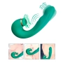 Vibrador de Ponto G e Clitóris Com Dedilhar Tapping 10 Modos de Vibração e 5 de Pulsação - Low 3