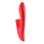 Vibrador de Ponto G e Clitóris com Dedilhar - Tapping - Angel MAIG Vermelho