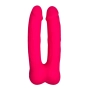 Vibrador Dupla Penetração Controle Via Aplicativo Pink