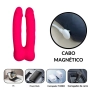 Vibrador Dupla Penetração Controle Via Aplicativo Pink