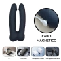 Vibrador Dupla Penetração Controle Via Aplicativo Preto Vibrador Dupla Penetração Controle Via Aplicativo Preto