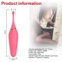 Vibrador Duplo Recarregável