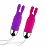 Bunny Vibrador e Estimulador Recarregável com 12 Potentes Modos de Vibração Bunny Vibrador e Estimulador Recarregável com 12 Potentes Modos de Vibração