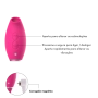 Vibrador e Estimulador de Clitóris Recarregável