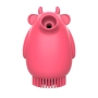 Vibrador e Sugador 2 em 1 com 10 Modos de Vibração e Pulsação - Comfort Sucking Vibrator