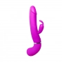 Vibrador Ejaculador com Estimulador Clitoriano Pretty Love Henry