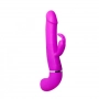 Vibrador Ejaculador com Estimulador Clitoriano Pretty Love Henry