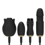 Vibrador em Formato de Flor com 4 Tipos de Estimuladores Pink